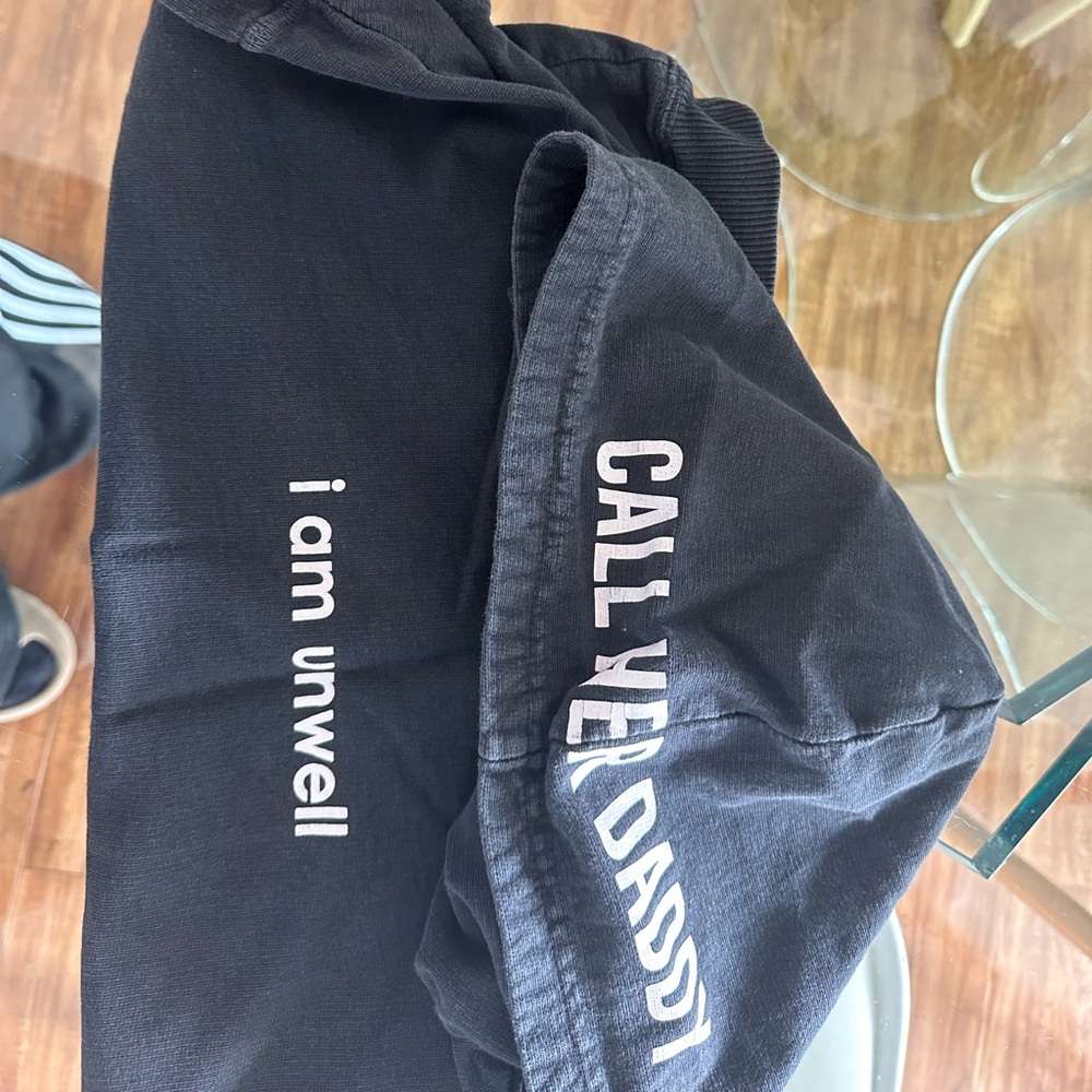 Og call her daddy crop hoodie